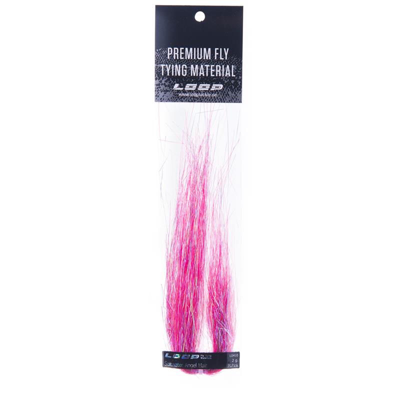 Loop SW Angel Hair 2g - M. Pink Perfekt til saltvannsfluer!