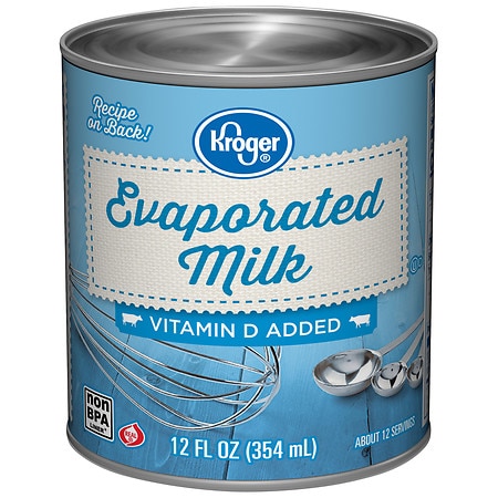 Kroger Evaporated Milk - 12.0 fl oz