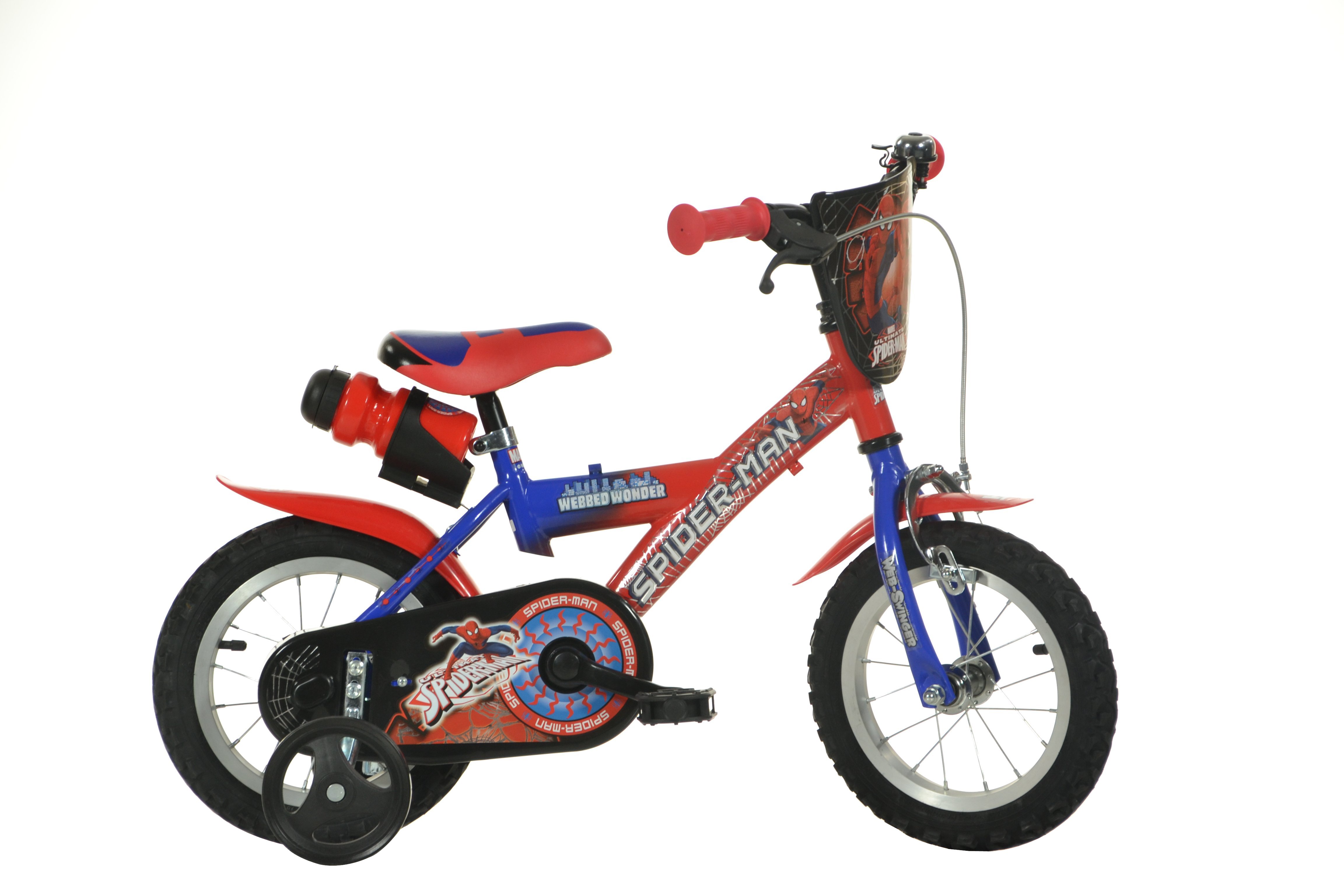 Dino Bikes - Children Bike 12'' - Spiderman (123GSK-SAT)