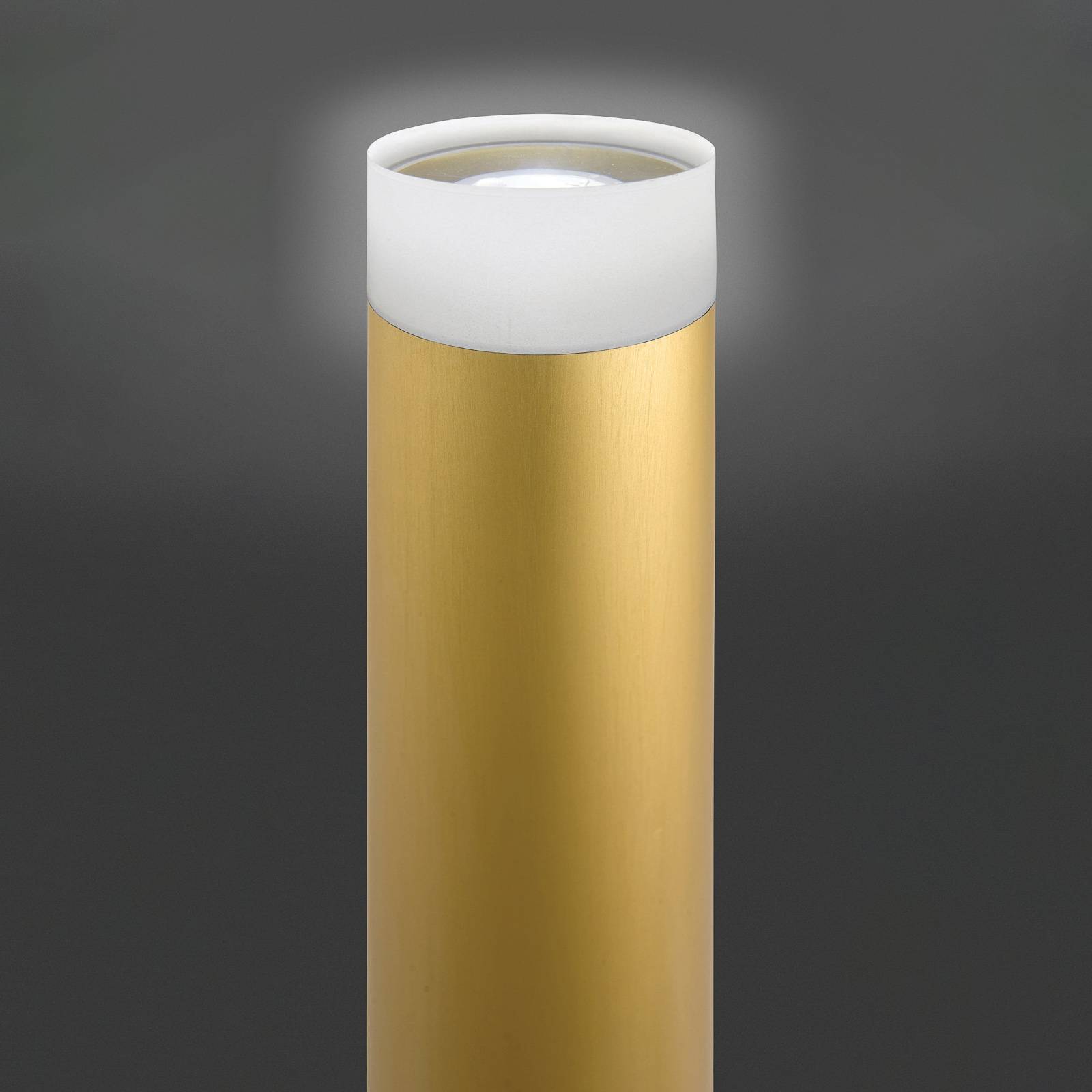 Lattiavalo LED Pole, anodisoitu kulta