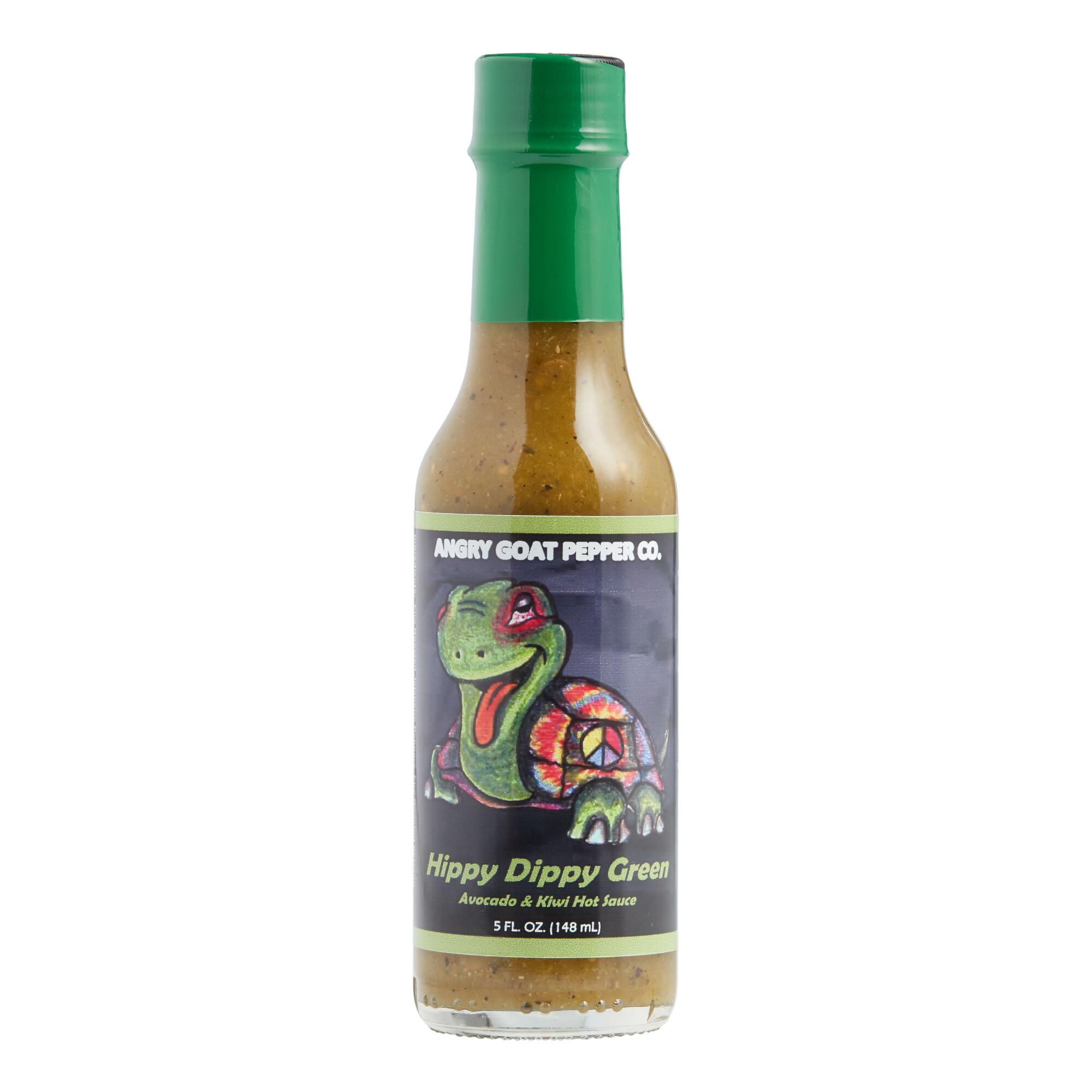 Angry Goat Pepper Company Hippy Dippy Green Hot Sauce by World Market