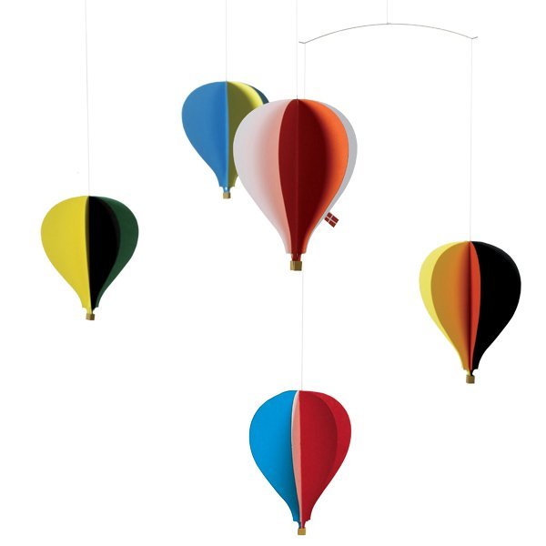 Balloon 5 mobile monivärinen
