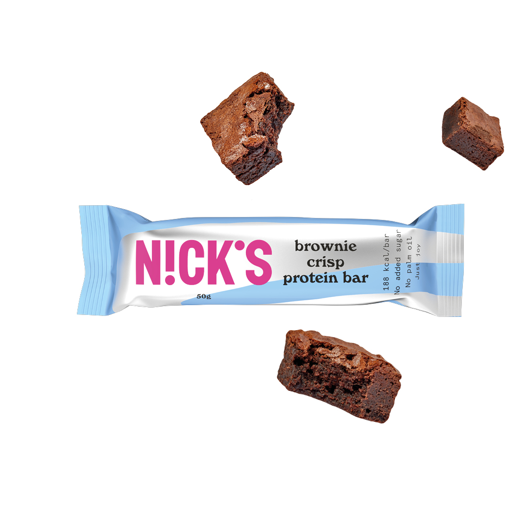 Nicks Protein N' Brownie Crisp 50g