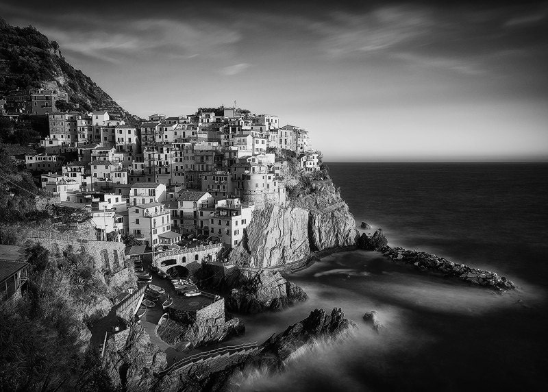 Classic Manarola Print, Cinque Terre Wall Art, Liguria, Italy, Mediterranean Sea, Fishing Village | Travel Photography By Theworldexplored