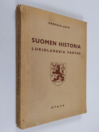 Osta Uolevi Harkola : Suomen historia lukioluokkia varten netistä