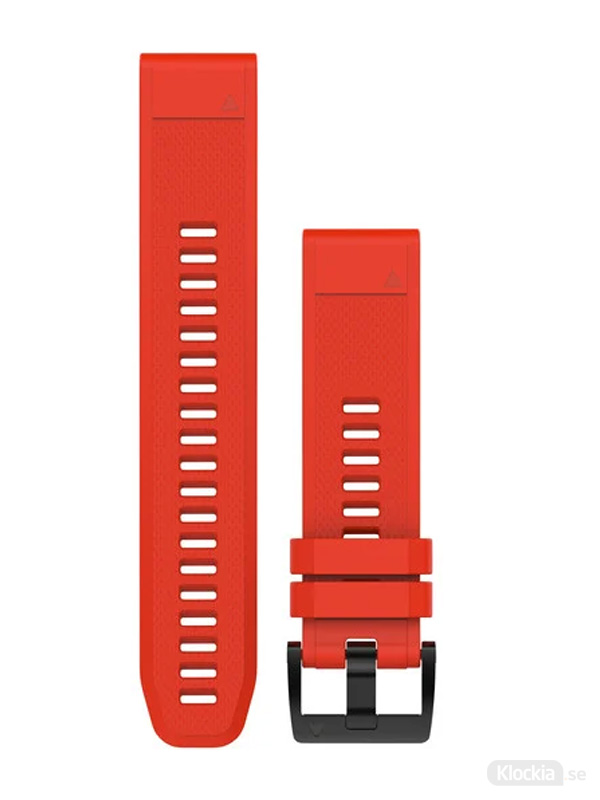Garmin QuickFit 22mm - Klockarmband, Röd Silikon
