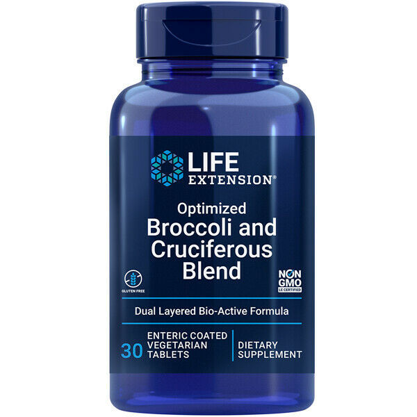 Optimized Broccoli and Cruciferous Blend DIM 100mg Life Extension 30tabs