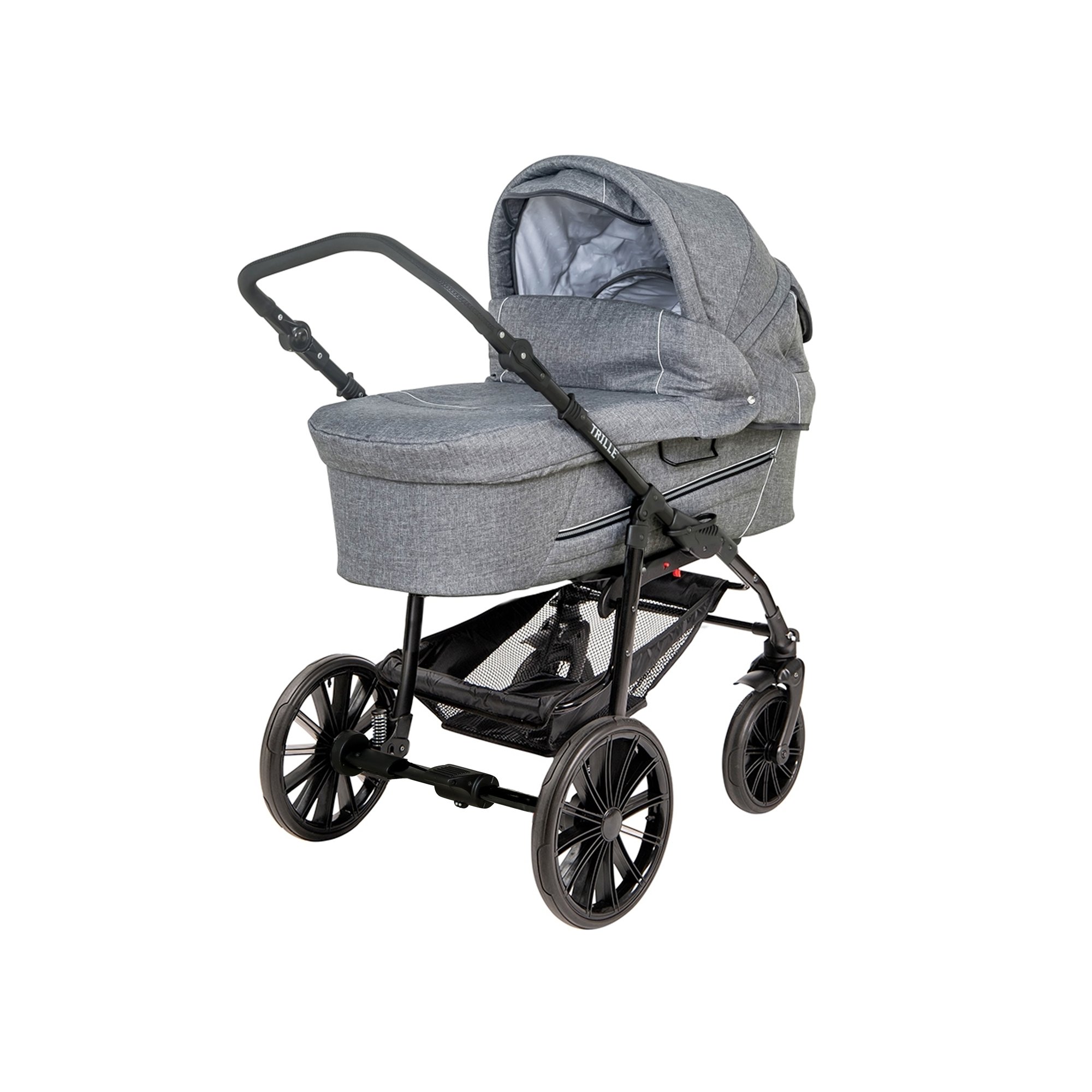 TRILLE - Dream Light Pram - Grey Melange