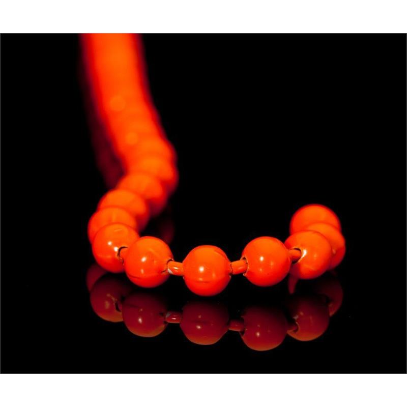Bead Chain Eyes - Fluo Orange A.Jensen