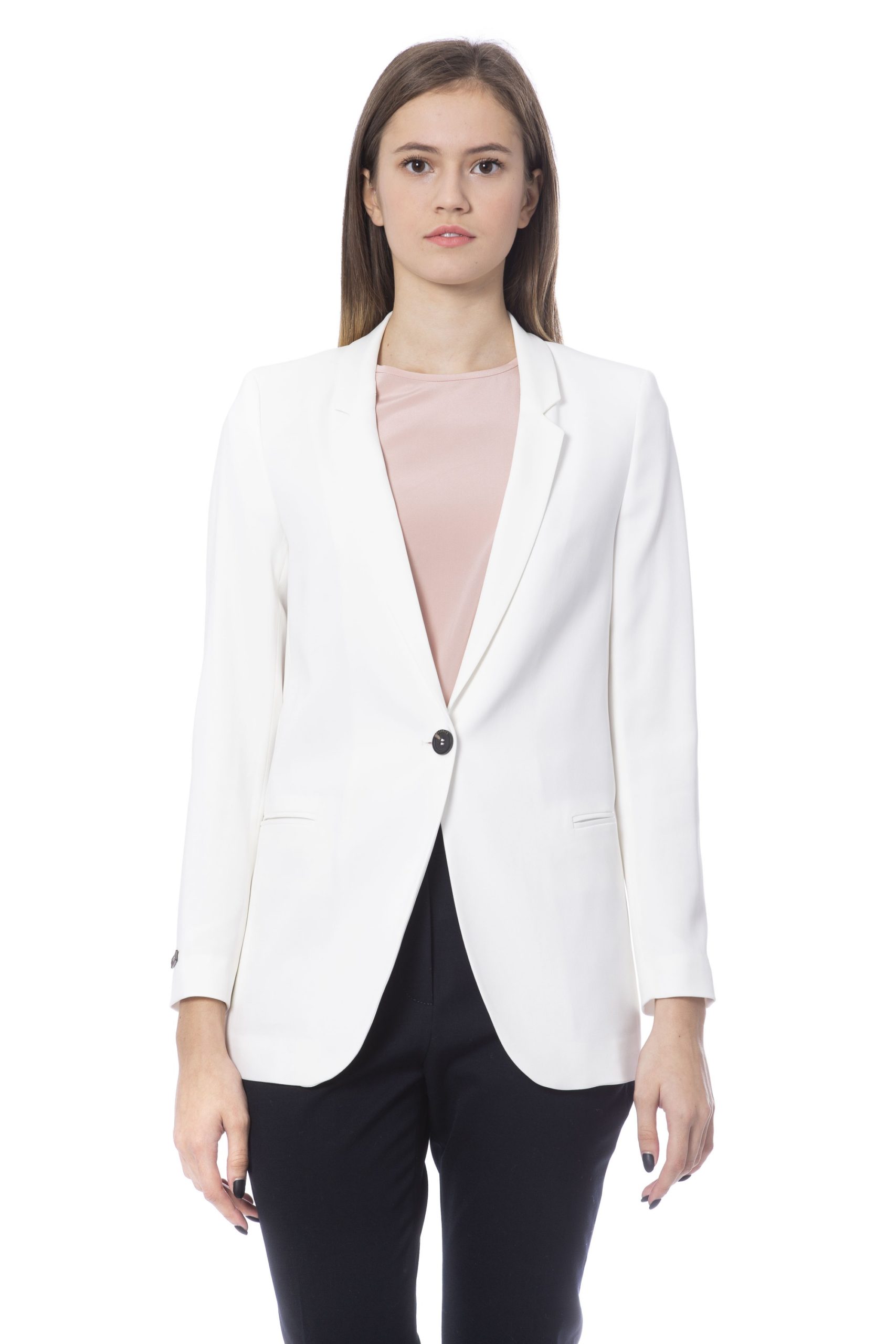 Peserico Women's Jackets White PE854312 - IT42 | S