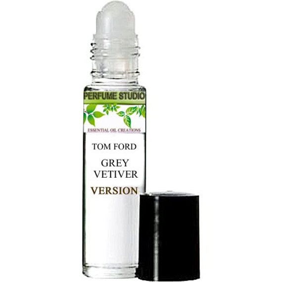 Custom Perfume Oil Blend With Similar Base Notes To Grey Vetiver, Packaged in A Clear Glass 10Ml Roll On Bottle - Pure Parfum