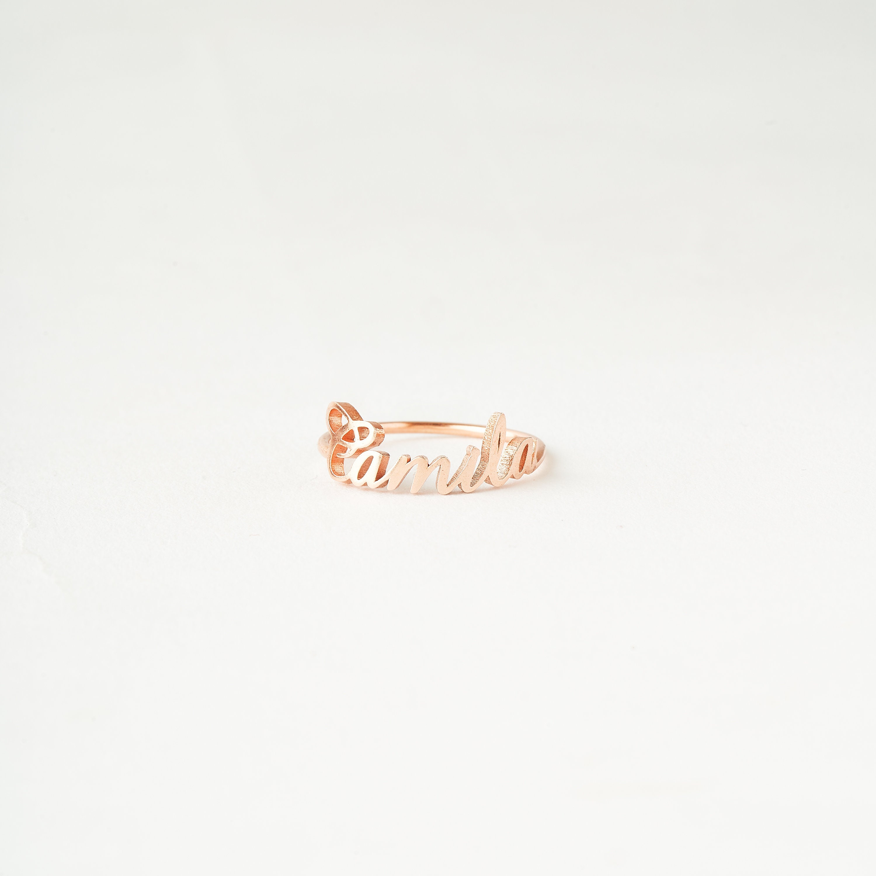 Custom Name Ring - Personalized Children Stacking Rings Bridesmaids Gift
