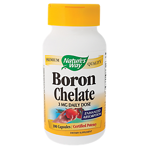 Boron Chelate - Enhanced Absorption - 3 MG (100 Capsules)