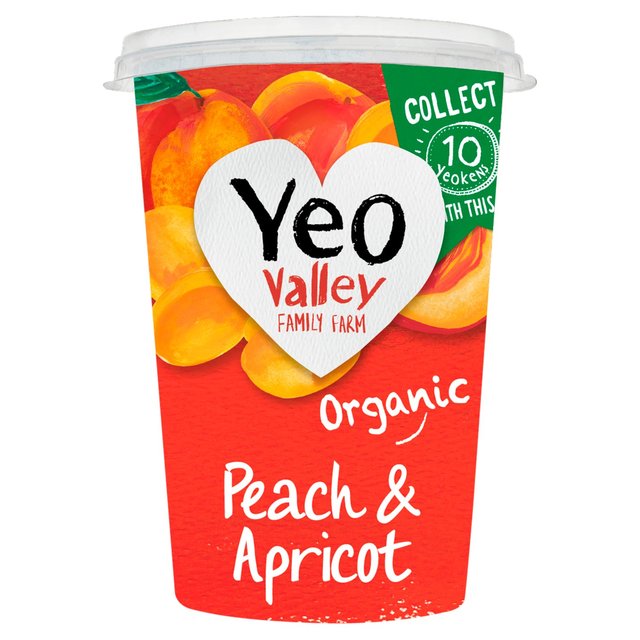 Yeo Valley Organic Peach & Apricot Yoghurt