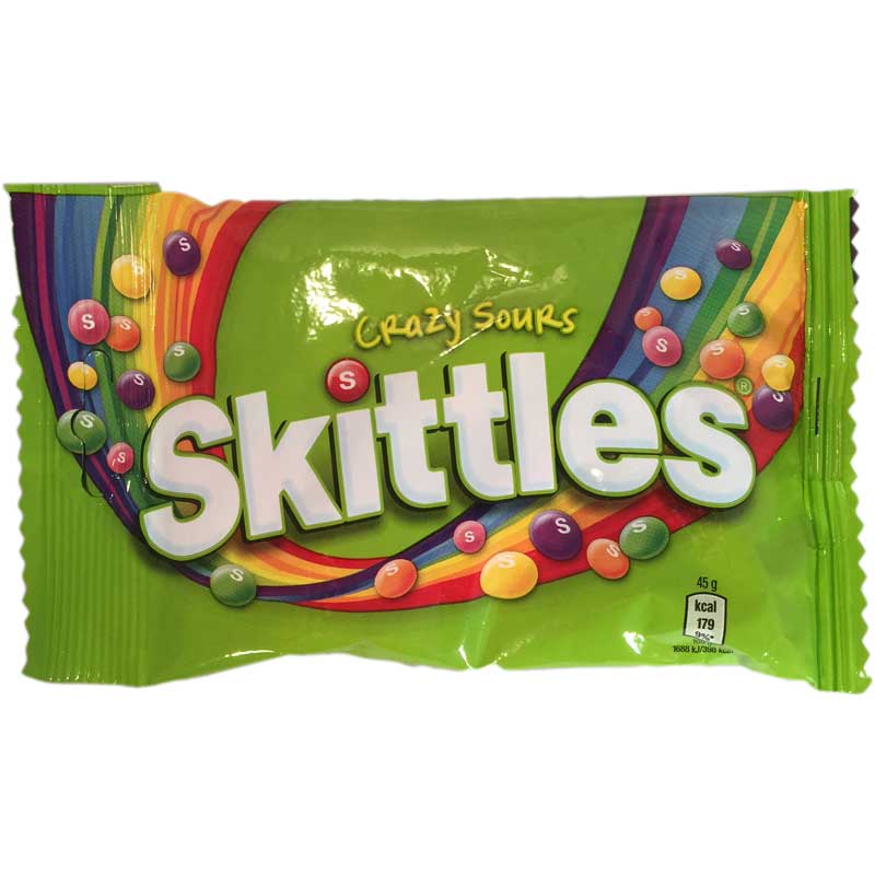 Skittles Crazy Sours - 33% rabatt