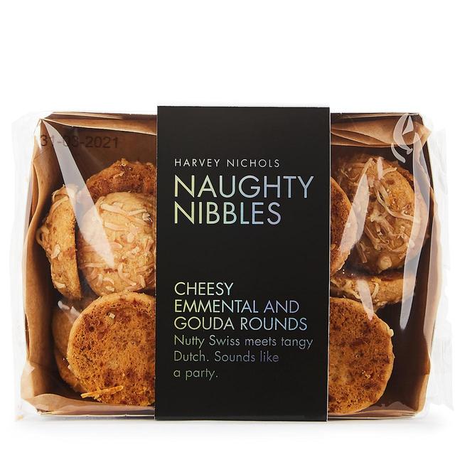Harvey Nichols Naughty Nibbles Cheesy Emmental and Gouda Rounds