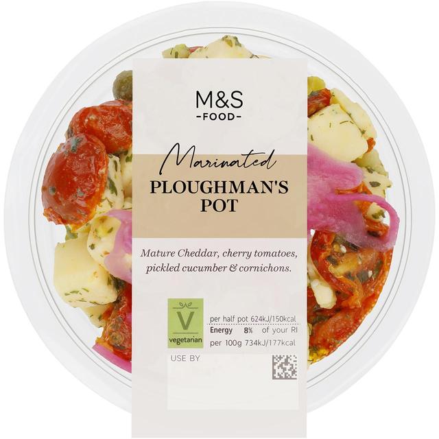 M&S Marinated Ploughmans Pot