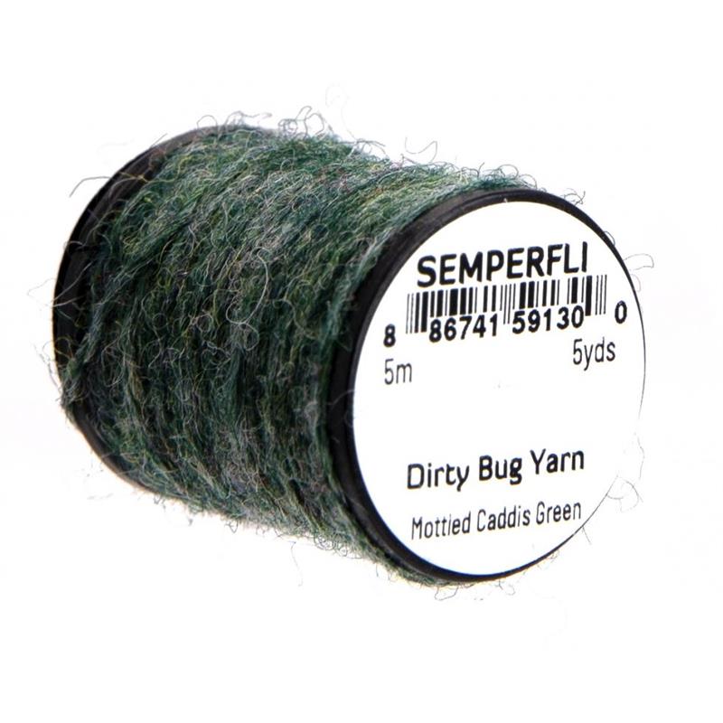Semperfli Dirty Bug Yarn Mottled Caddis Green