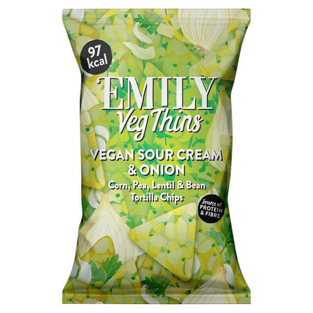 Emily Veg Thins Sour Cream & Onion