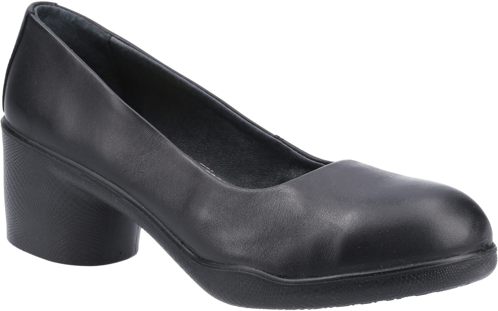 Amblers Safety Women's Brigitte Safety Court Shoe Black 31490 - Black 3