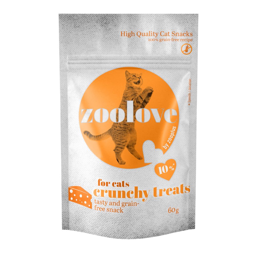 zoolove crunchy treats - Cheese - 60g
