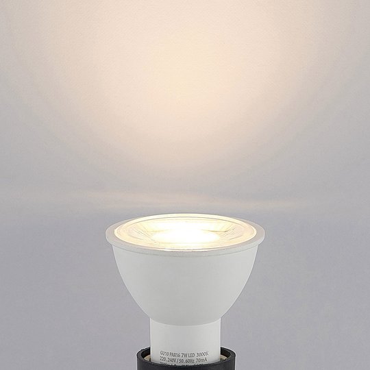 LED-heljastinlamppu GU10 7W 3 000 K, 700 lm, 38°