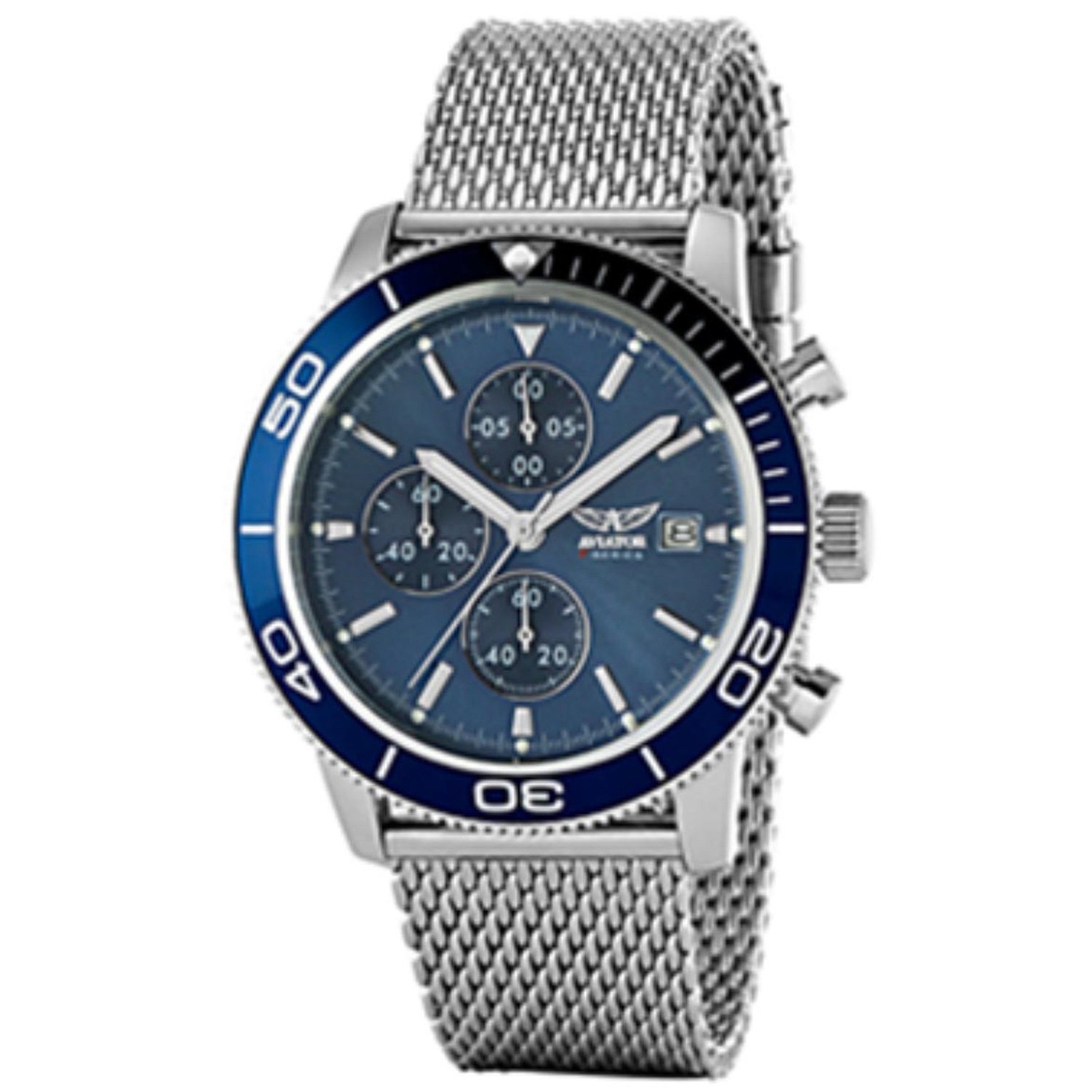Aviator Men's Watch Silver AVW2070G302