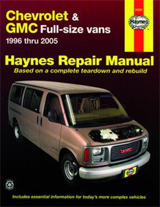 Haynes Reparationshandbok, Chevrolet & GMC Full-size Vans, Universal