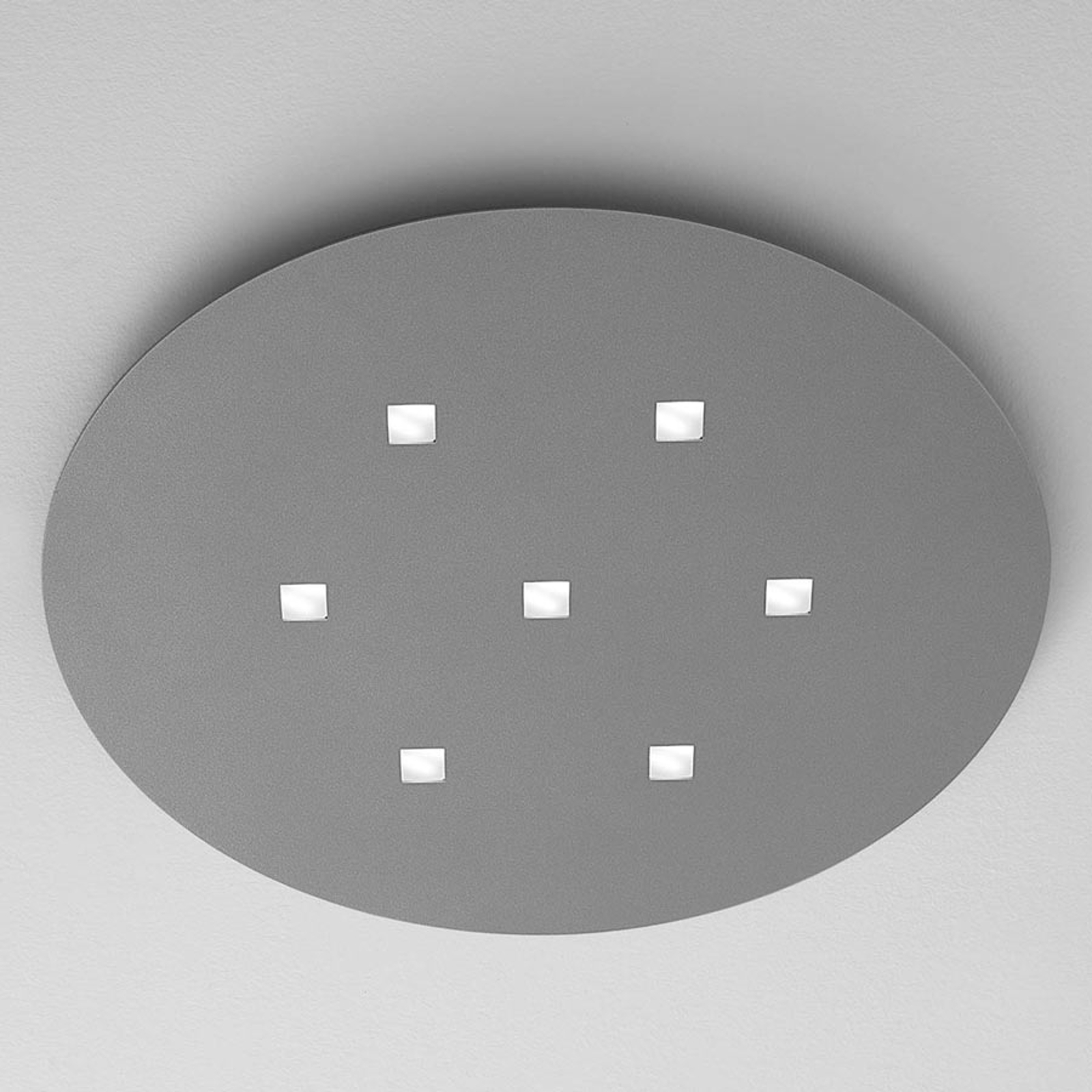 ICONE Isi -LED-kattovalaisin, ovaalinmuotoinen