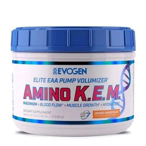 Amino K.E.M. EAA, Orange Mango Blast - 473 grams