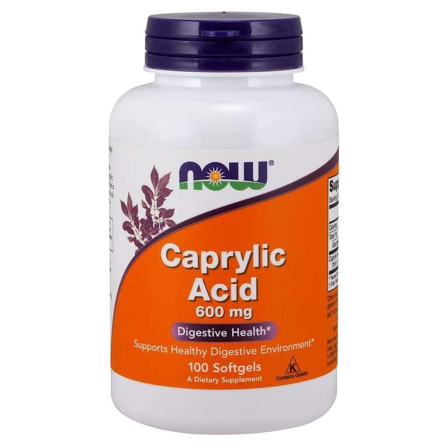 Caprylic Acid, 600mg - 100 softgels