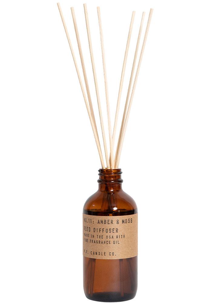 P.F. Candle Co. No. 11 Amber and Moss Reed Diffuser