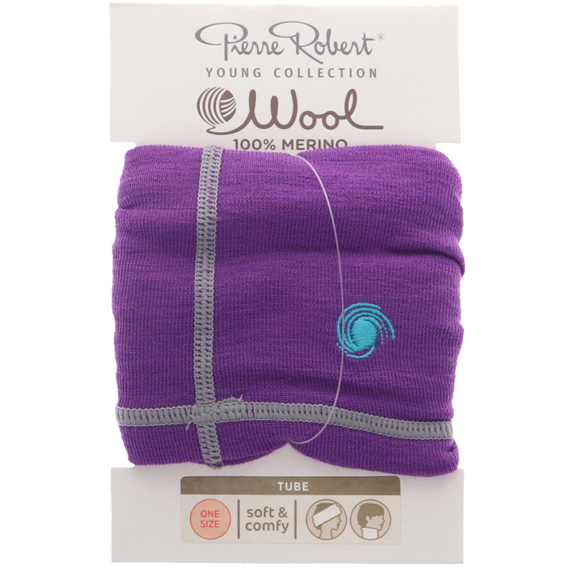 Wool Tube One Size Lila - 81% rabatt