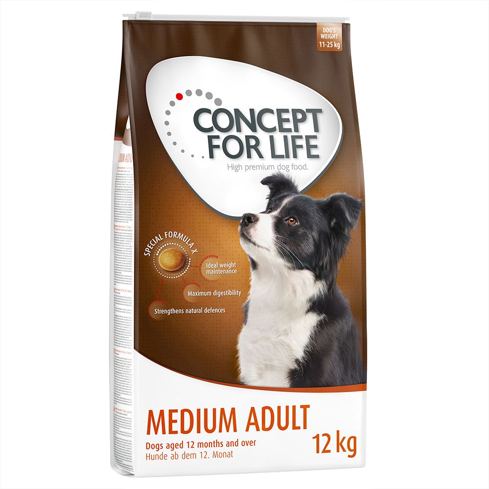Concept for Life Medium Adult - Economy Pack: 2 x 12kg