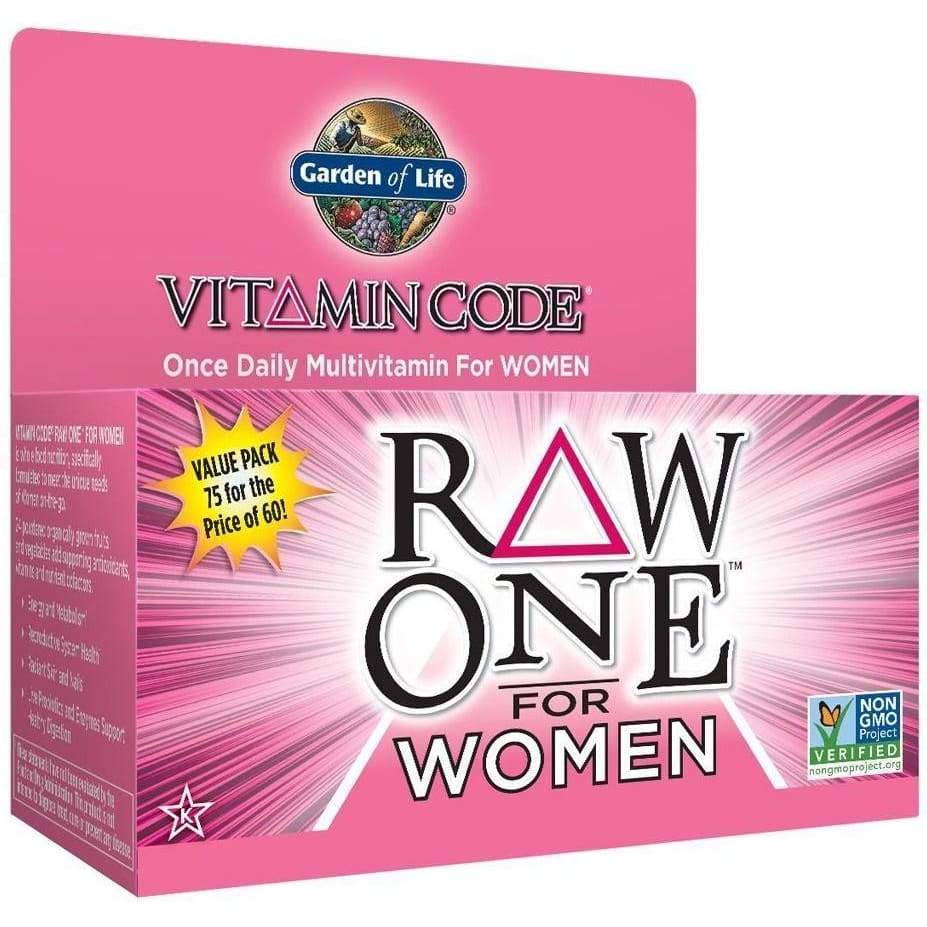 Vitamin Code RAW ONE for Women - 75 vcaps