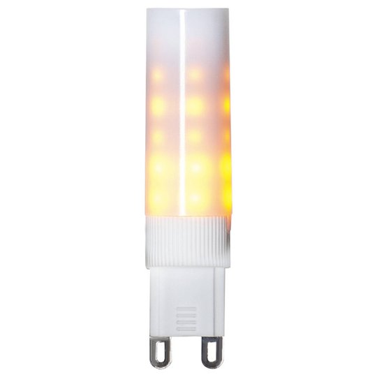 Kaksikantainen LED-lamppu G9 1 200 K Flame lamp