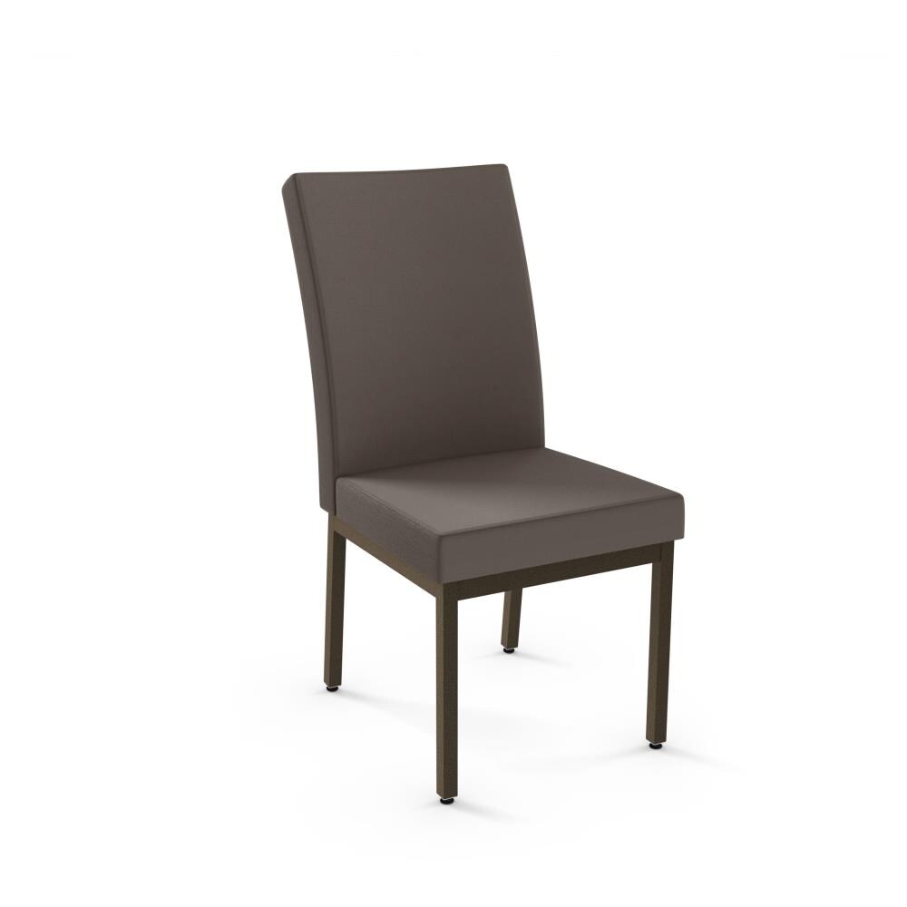 Amisco Set of 2 Pacey Casual Polyester/Polyester Blend Upholstered Dining Side Chair (Metal Frame) in Gray | 35319-WE/2B74HDF4