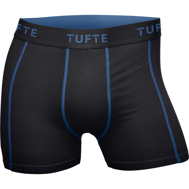 Tufte Men´s Trunks L Black/Blue, herre