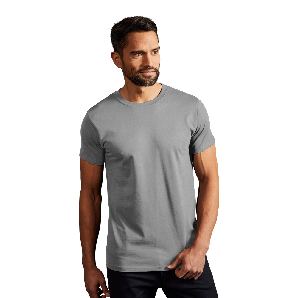 Premium T-Shirt Herren, Grau, XL