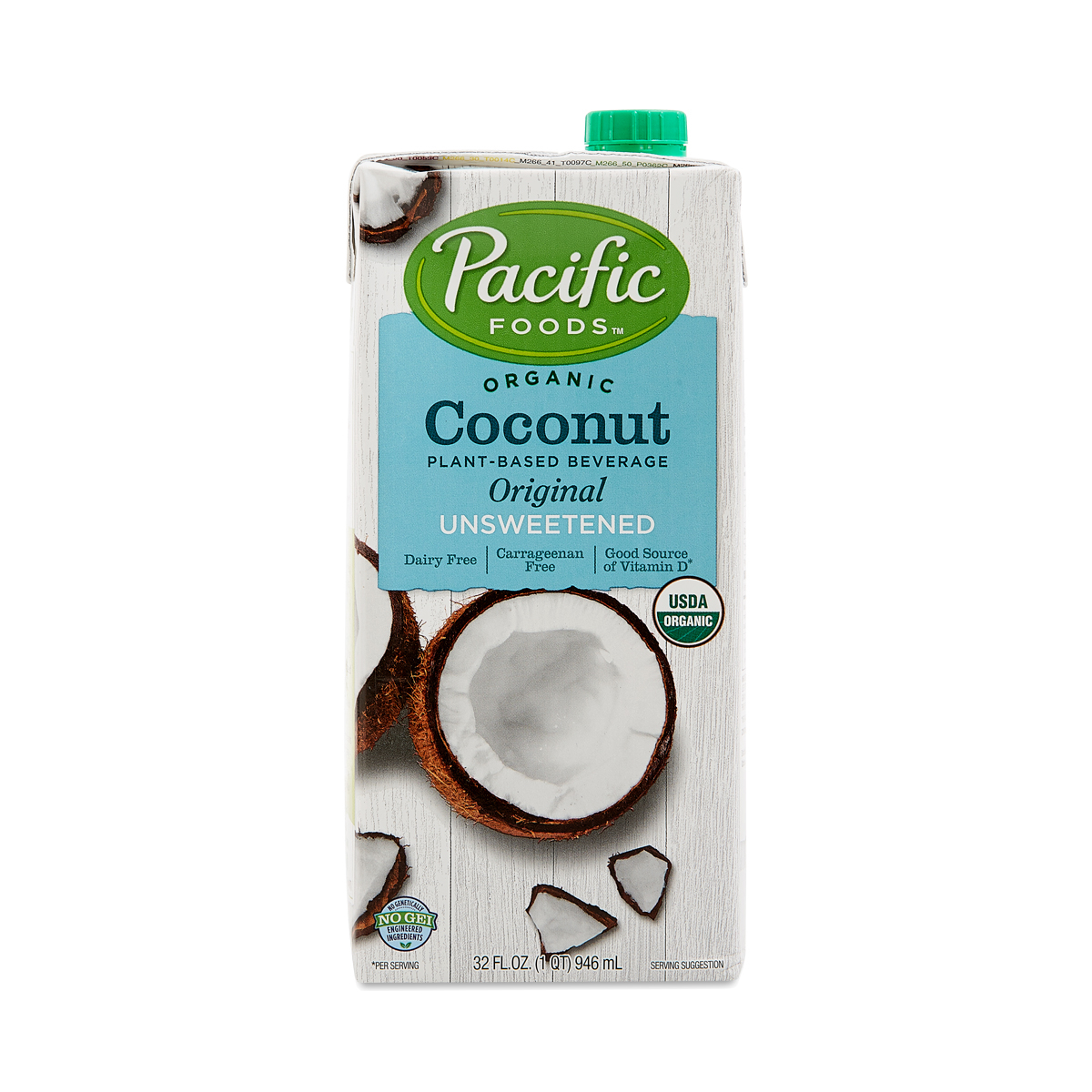 Pacific Foods Original Unsweetened Coconut Non-Dairy Beverage 32 fl oz carton