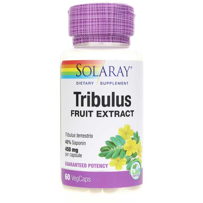Solaray Tribulus Extract 450 Mg 60 Veg Capsules