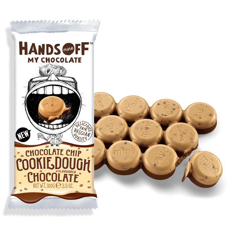 Hands Off My Chocolate - Chocolate Chip Cookie Dough Chocolate 100g