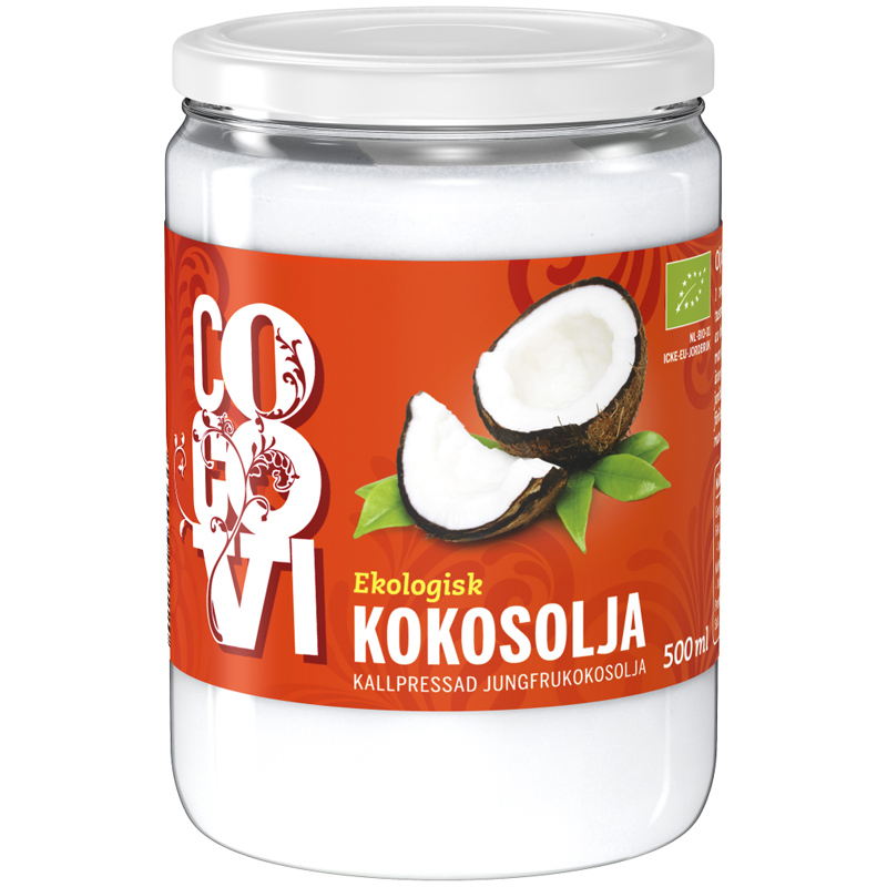 Eko Kokosolja Kallpressad 500ml - 71% rabatt