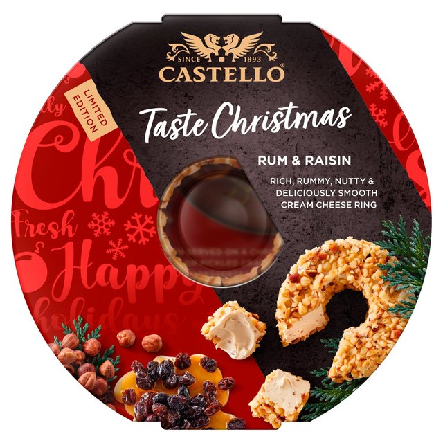 Castello Limited Edition Rum & Raisin Cream Cheese Ring