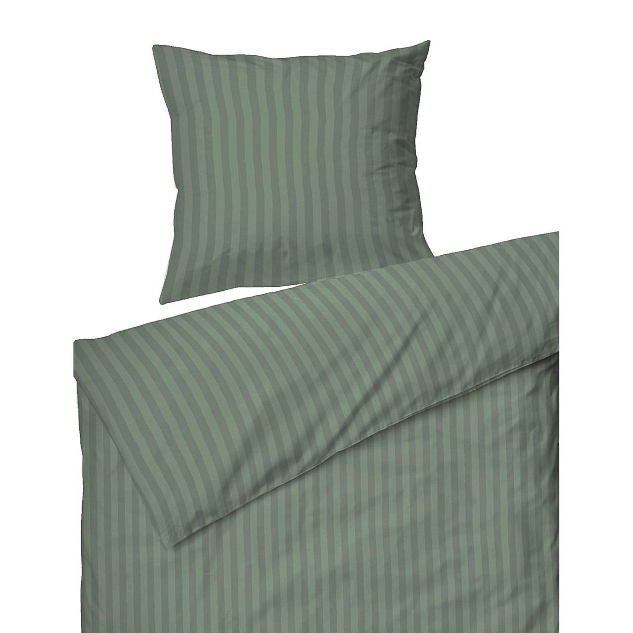 SINNERUP Stripe sengetøj (GRØN 140X200)