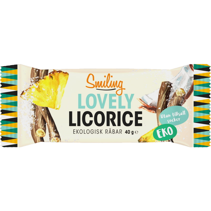 Eko Lovely Licorice råbar - 13% rabatt