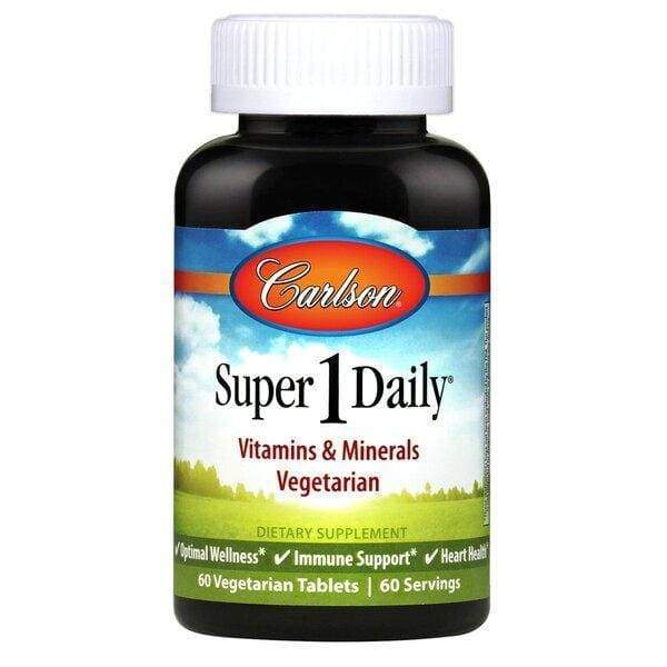 Super 1 Daily, Vitamins & Minerals - 60 vegetarian tabs