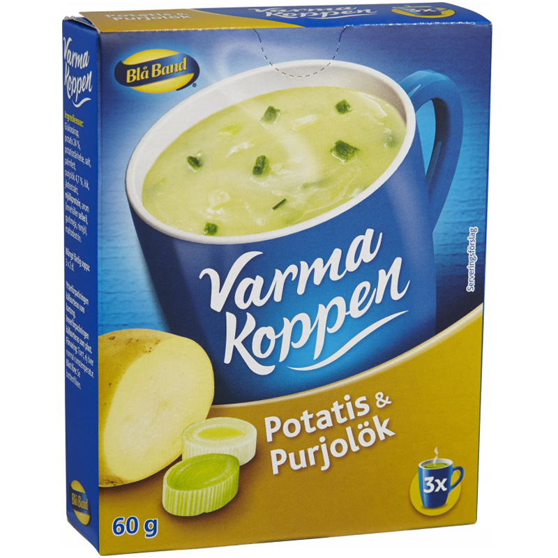 Varma Koppen Potatis- & Purjolökssoppa 60g - 53% rabatt