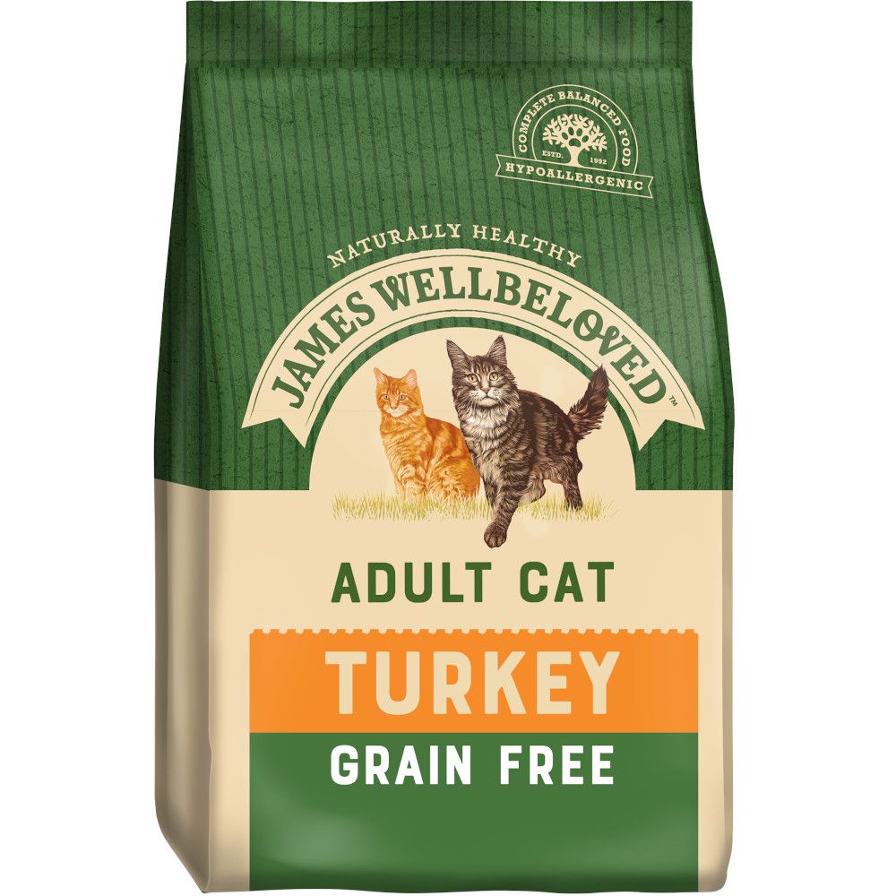 James Wellbeloved Adult Cat Grain Free - Turkey - 10kg