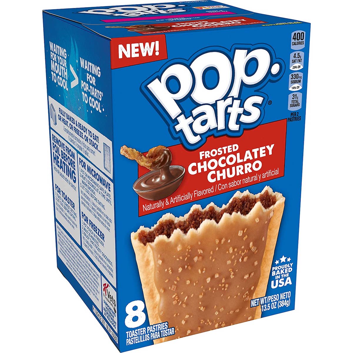 Kelloggs Pop-Tarts Frosted Chocolatey Churro 384g